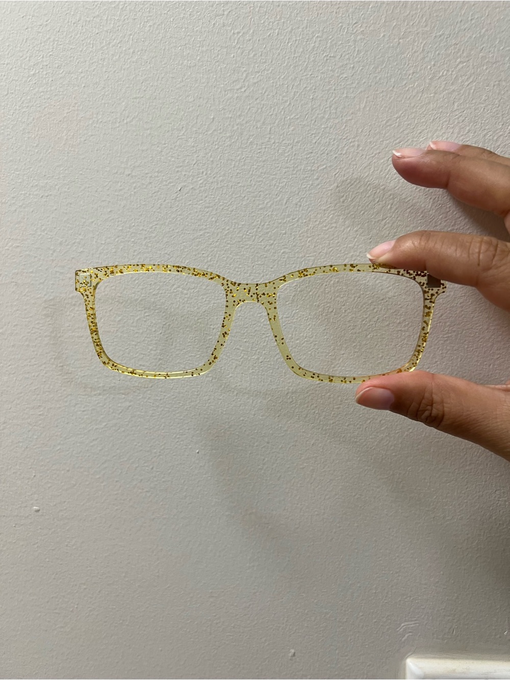 Pair Eyewear for Kirby Glitter Rectangle Tops Frames
